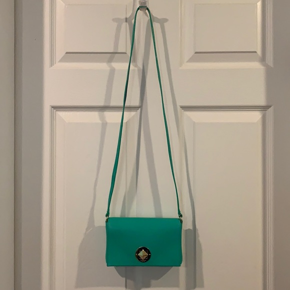 Kate Spade Crossbody Purse in Turquoise. Excellent Condition. - Picture 2 of 10